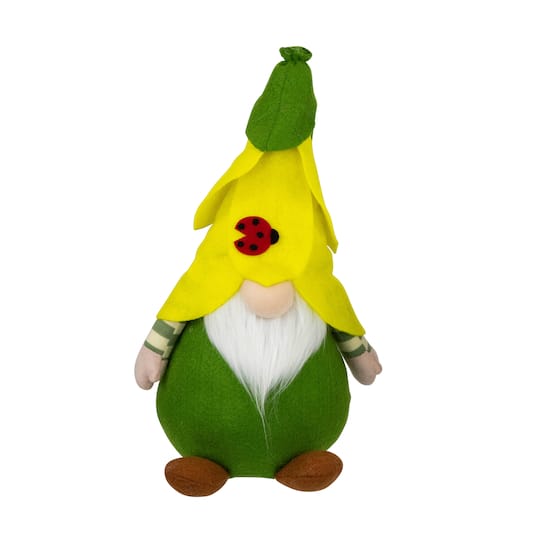 11" Yellow Ladybug Gnome Spring Figure By Northlight in Green | Michaels®
